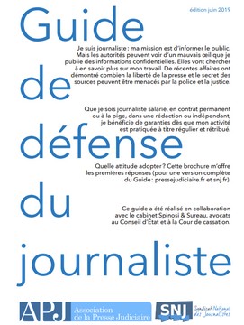 guide defense journaliste