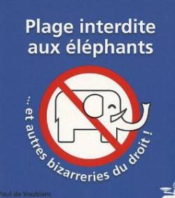 Plage interdite aux éléphants - Paul de Vaublanc - Editions Bréal